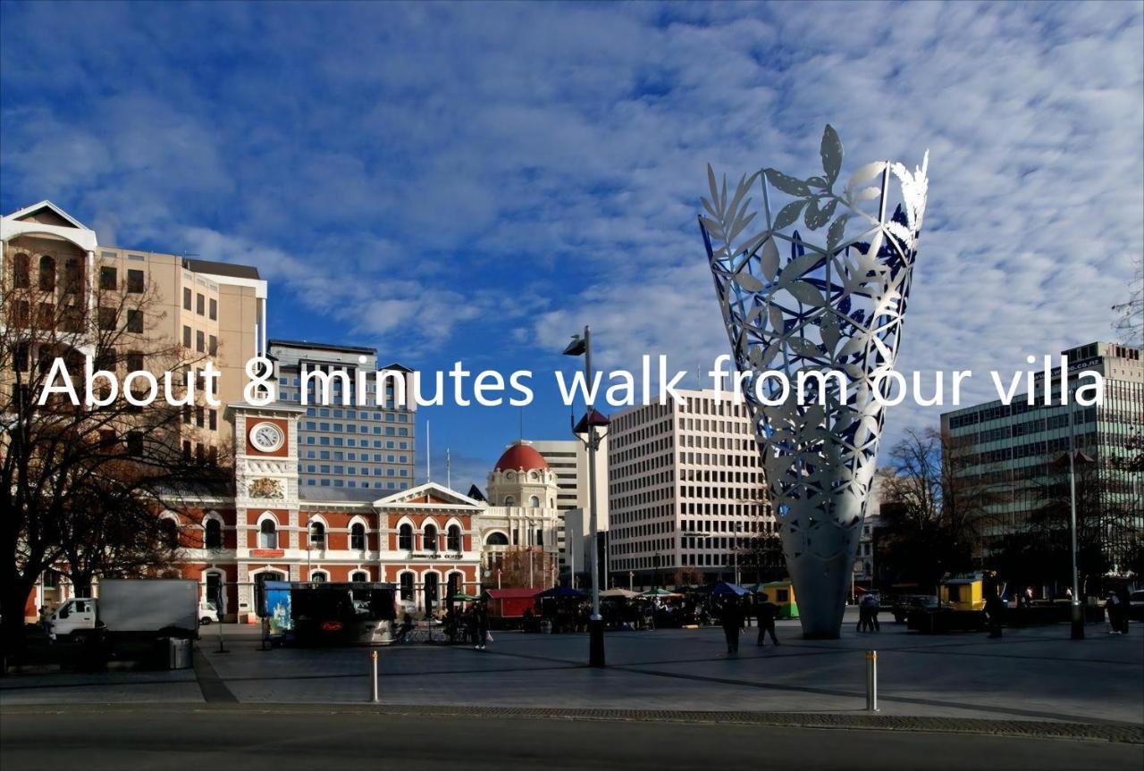City Centre Superior Villa 3 Large Double Bedrooms Christchurch Eksteriør billede