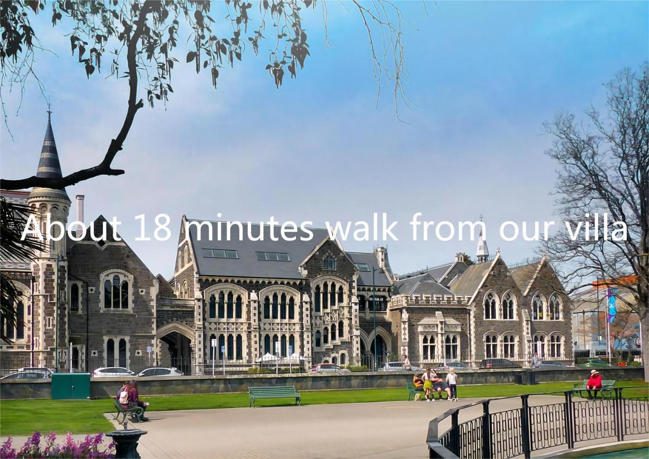 City Centre Superior Villa 3 Large Double Bedrooms Christchurch Eksteriør billede