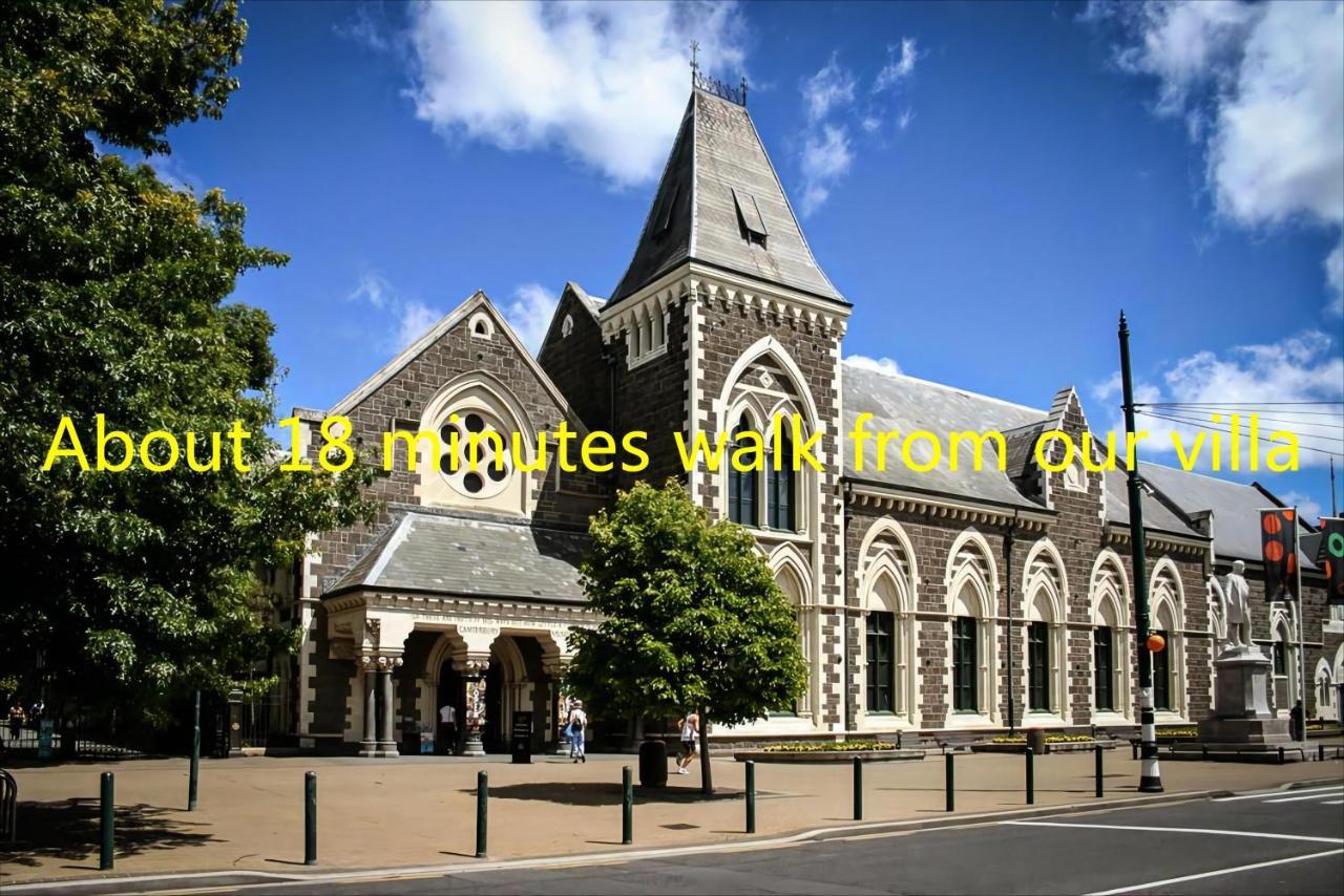City Centre Superior Villa 3 Large Double Bedrooms Christchurch Eksteriør billede