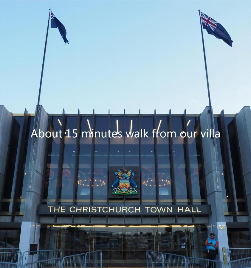 City Centre Superior Villa 3 Large Double Bedrooms Christchurch Eksteriør billede